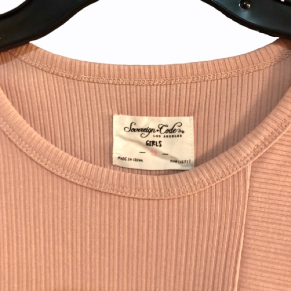 NWOT-Sovereign Code Short Sleeve Knit Top - Picture 2 of 4